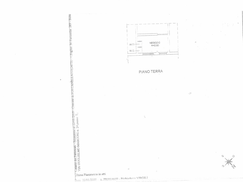 AFFITTO - FONTANELLATO NEGOZIO IN CENTRO - FO 36