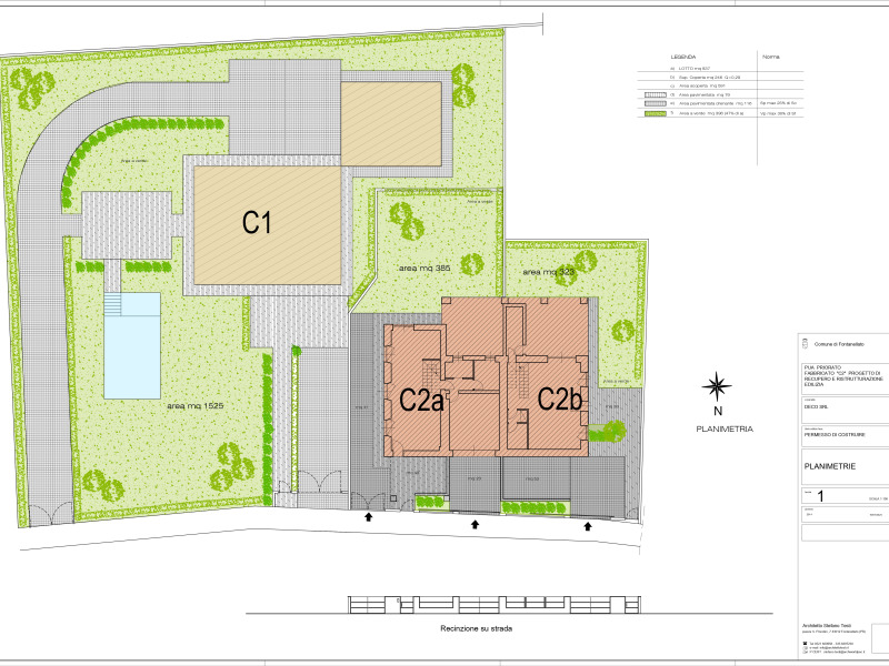 FONTANELLATO -  LOTTI EDIFICABILI PER VILLE MONO E BIFAMIGLIARI - FO 441