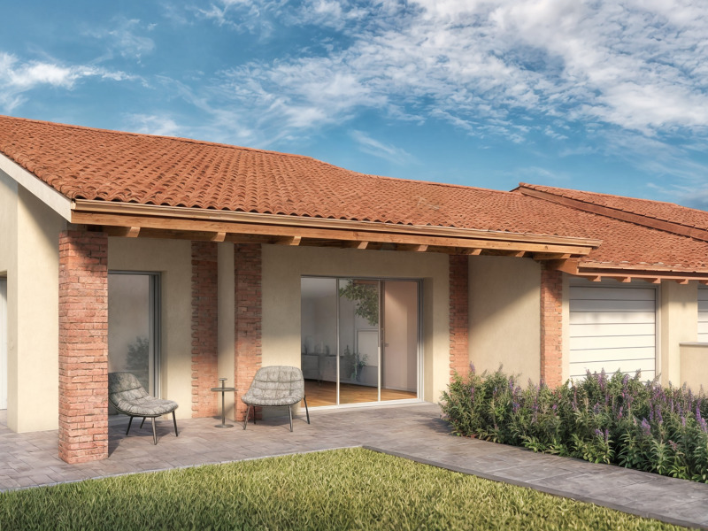 FONTANELLATO - VILLA BIFAMILIARE DI PROSSIMA COSTRUZIONE - FO 392